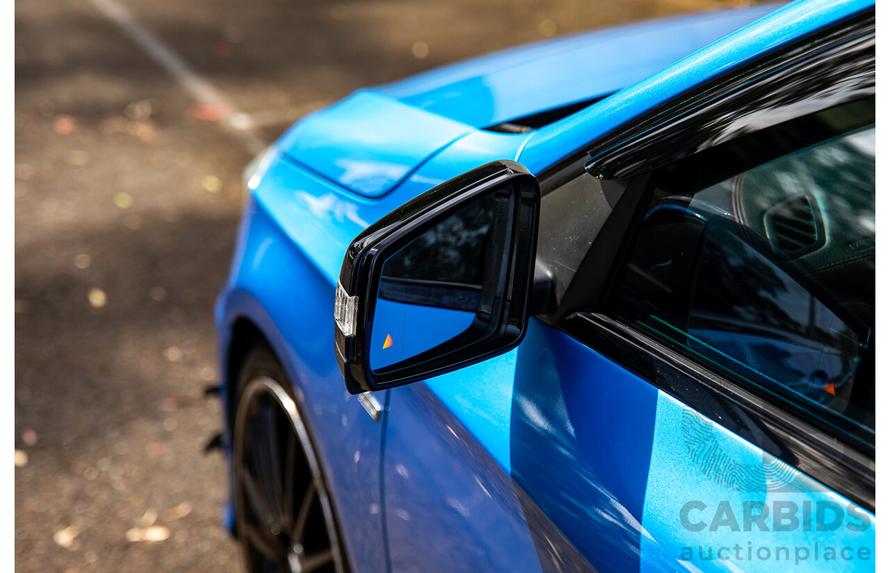 1/2015 Mercedes-Benz A45 AMG 176 MY15 5d Hatchback South Sea Blue Metallic Turbo 2.0L