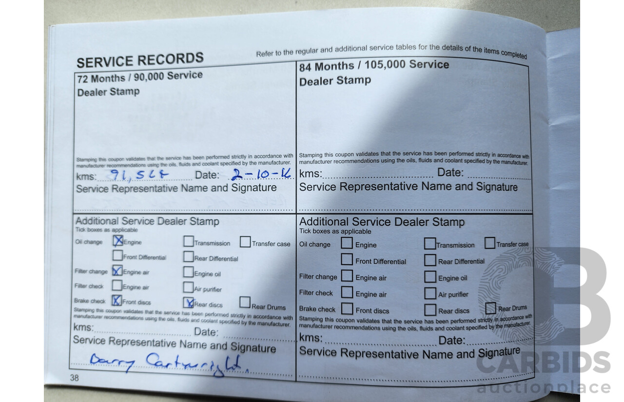 8/2013 Mitsubishi Outlander LS (4x4) ZJ 4d Wagon White 2.4L