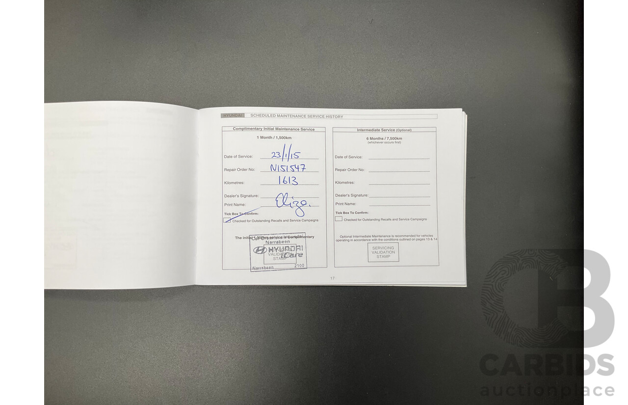 10/2014 Hyundai i30 SE GD MY14 5d Hatchback Sleek Silver 1.8L