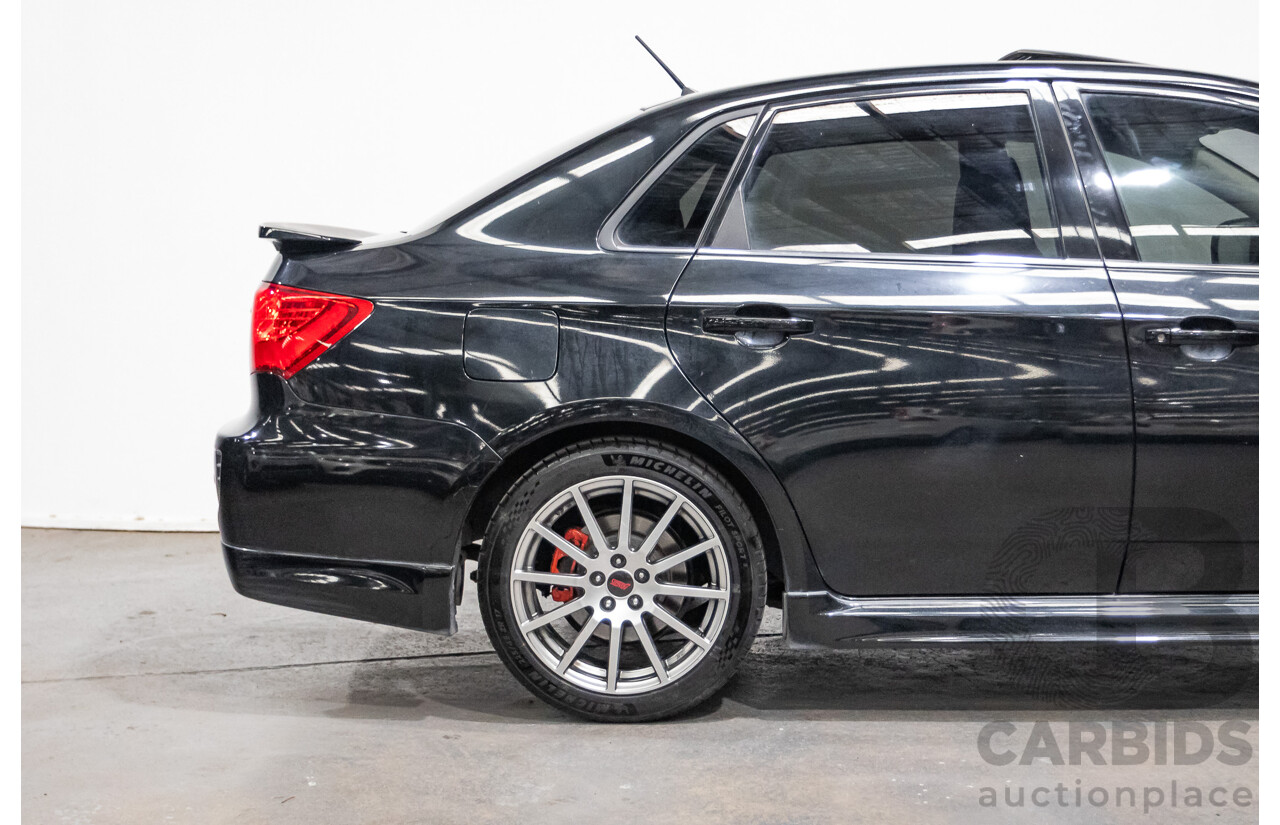 05/2010 Subaru Impreza WRX Club Spec 10 (AWD) MY10 4D Sedan Obsidian Black Turbo 2.5L