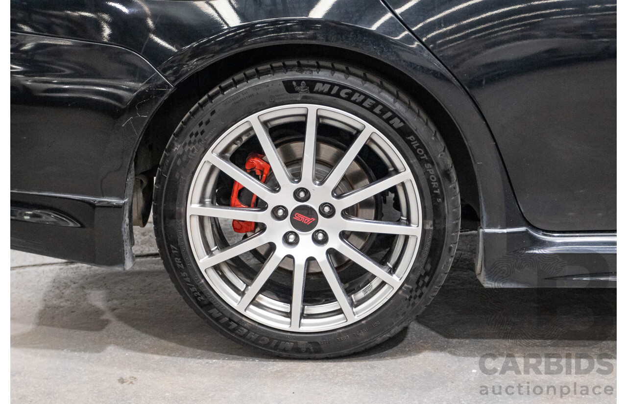 05/2010 Subaru Impreza WRX Club Spec 10 (AWD) MY10 4D Sedan Obsidian Black Turbo 2.5L