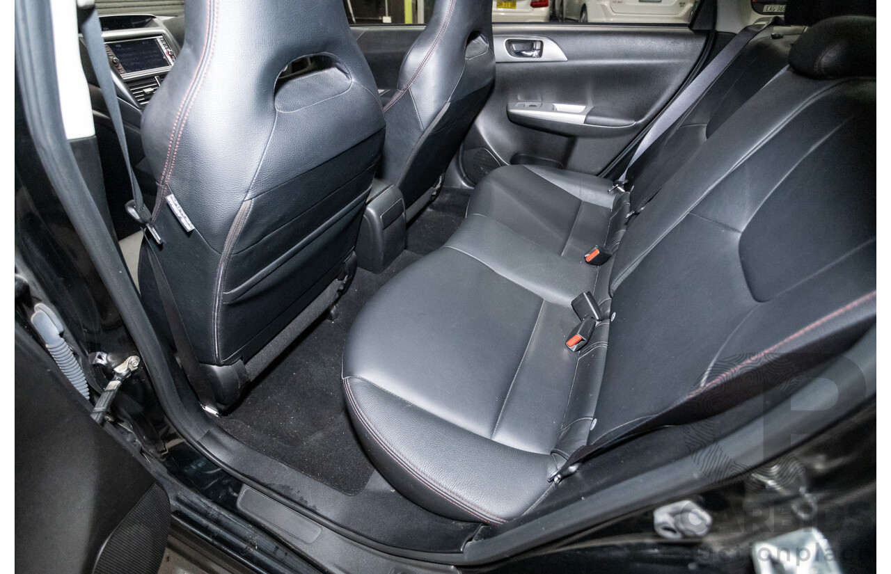 05/2010 Subaru Impreza WRX Club Spec 10 (AWD) MY10 4D Sedan Obsidian Black Turbo 2.5L