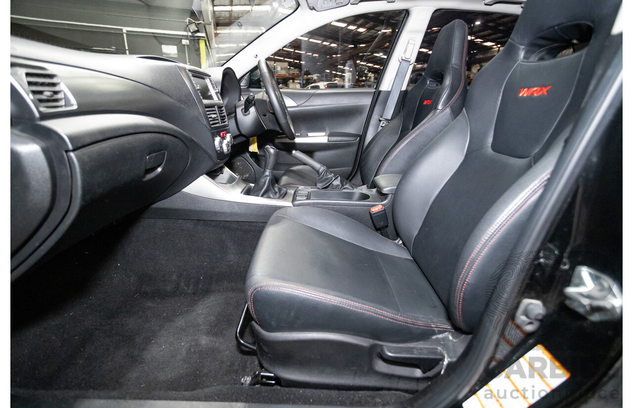 05/2010 Subaru Impreza WRX Club Spec 10 (AWD) MY10 4D Sedan Obsidian Black Turbo 2.5L