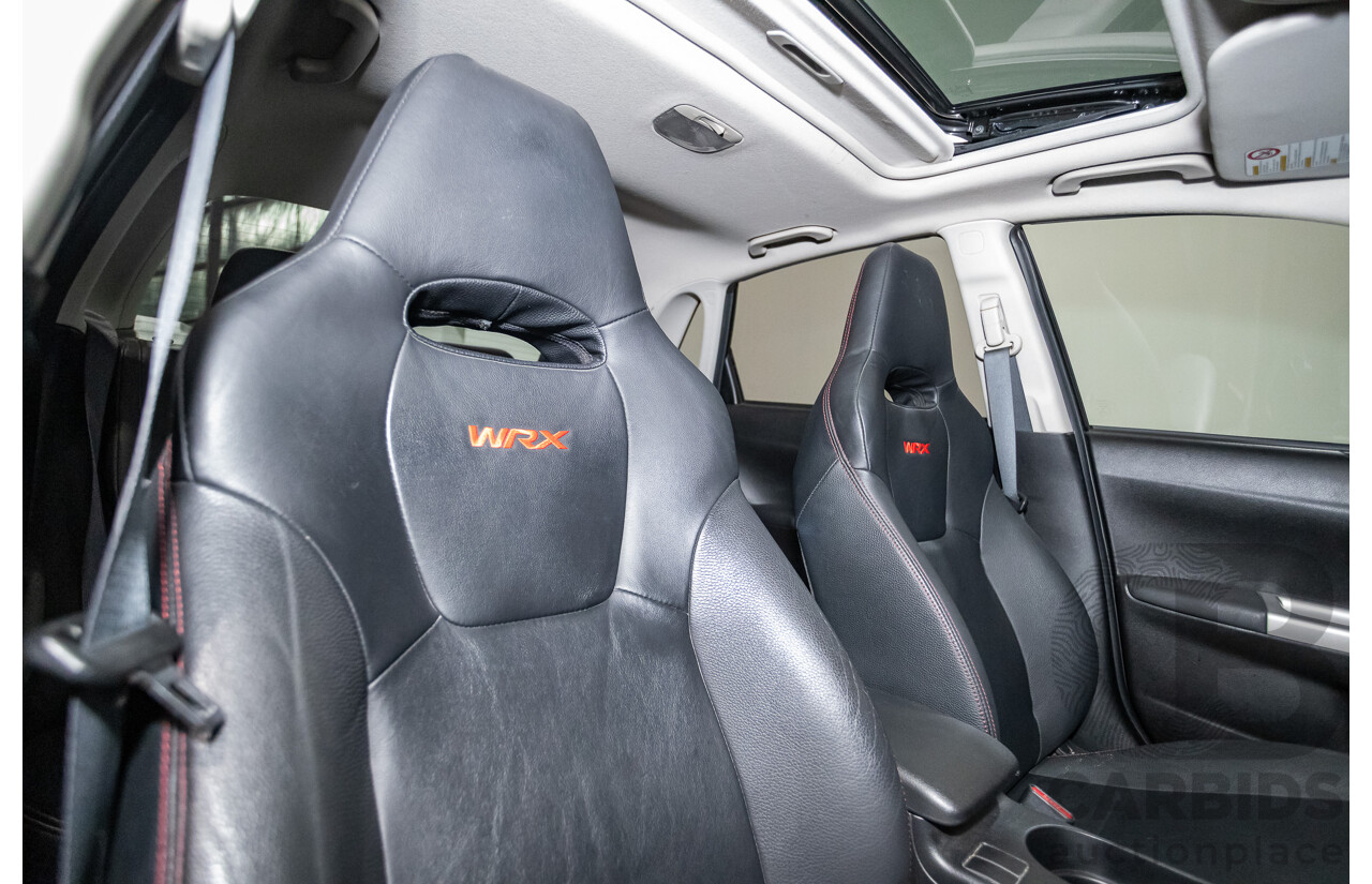 05/2010 Subaru Impreza WRX Club Spec 10 (AWD) MY10 4D Sedan Obsidian Black Turbo 2.5L