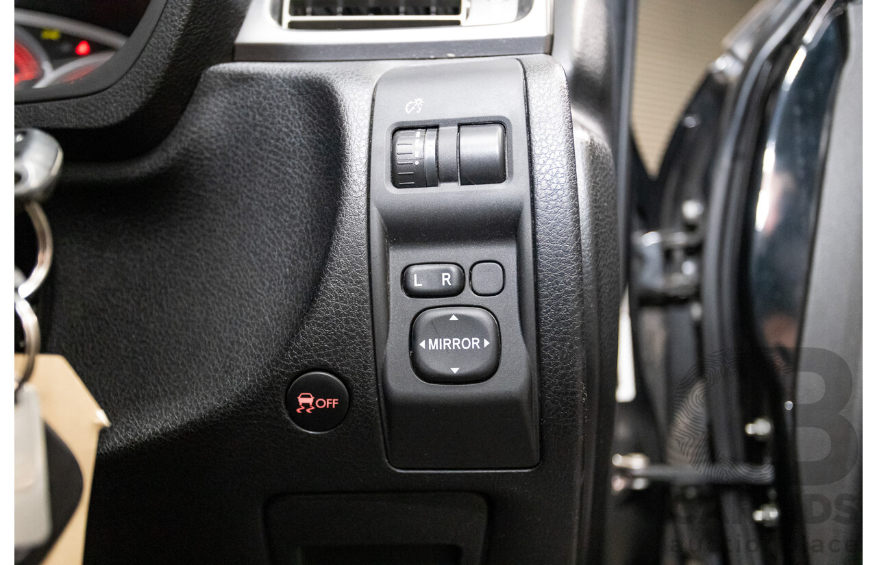 05/2010 Subaru Impreza WRX Club Spec 10 (AWD) MY10 4D Sedan Obsidian Black Turbo 2.5L