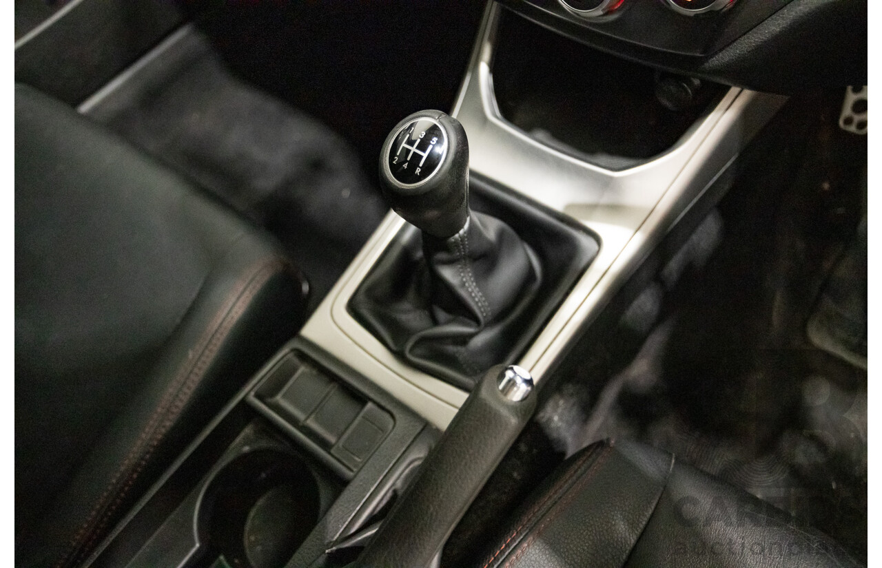 05/2010 Subaru Impreza WRX Club Spec 10 (AWD) MY10 4D Sedan Obsidian Black Turbo 2.5L