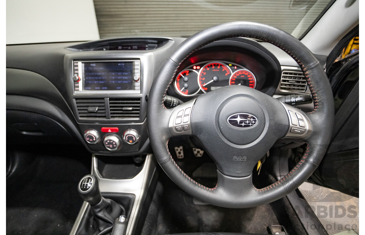05/2010 Subaru Impreza WRX Club Spec 10 (AWD) MY10 4D Sedan Obsidian Black Turbo 2.5L