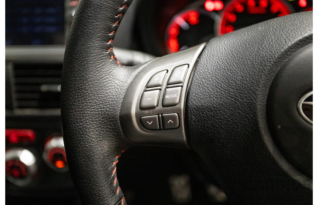 05/2010 Subaru Impreza WRX Club Spec 10 (AWD) MY10 4D Sedan Obsidian Black Turbo 2.5L