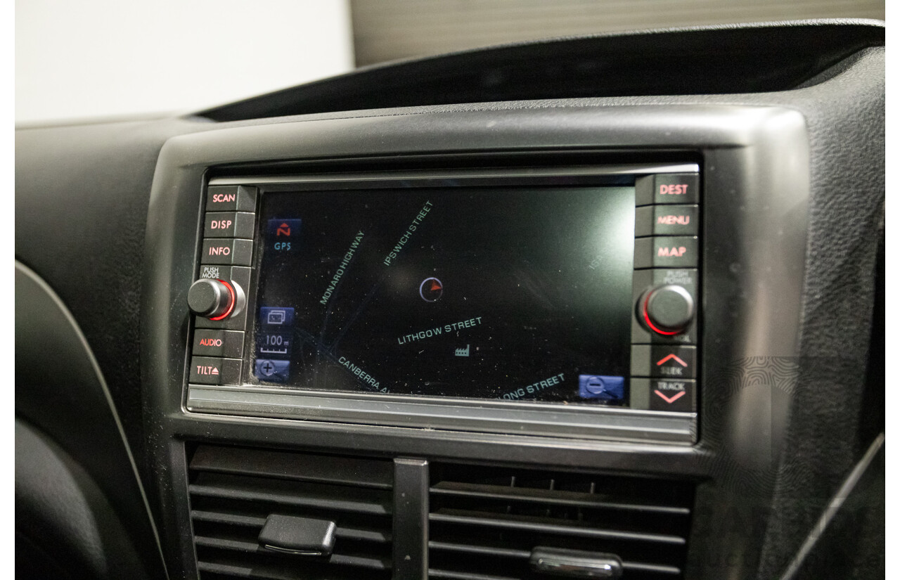 05/2010 Subaru Impreza WRX Club Spec 10 (AWD) MY10 4D Sedan Obsidian Black Turbo 2.5L