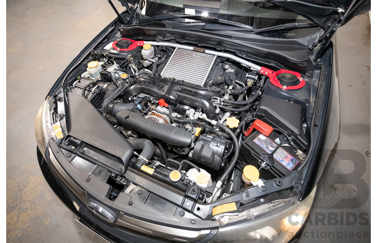 05/2010 Subaru Impreza WRX Club Spec 10 (AWD) MY10 4D Sedan Obsidian Black Turbo 2.5L