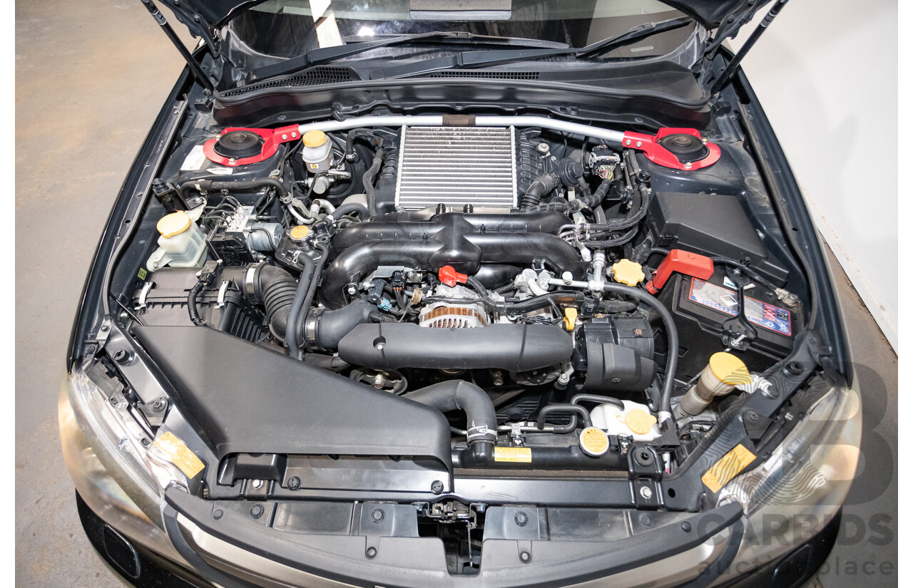 05/2010 Subaru Impreza WRX Club Spec 10 (AWD) MY10 4D Sedan Obsidian Black Turbo 2.5L