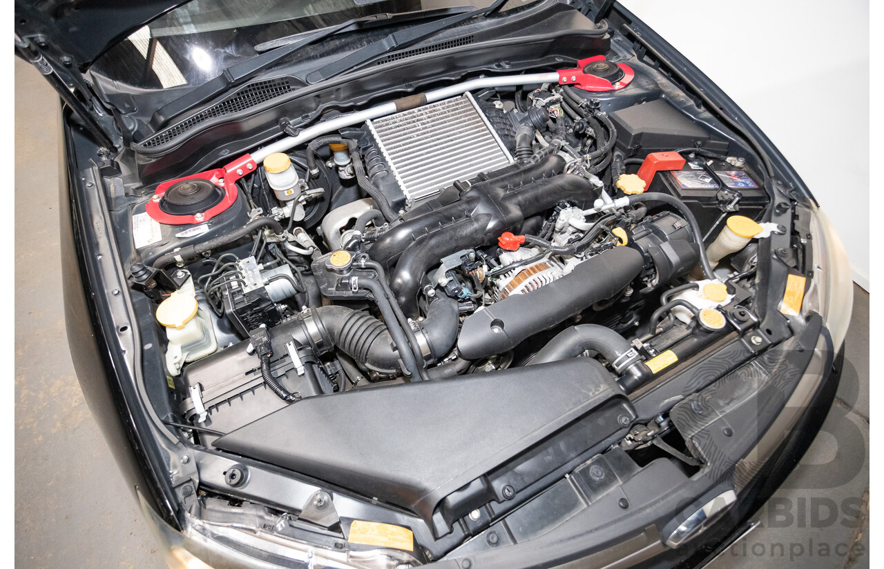 05/2010 Subaru Impreza WRX Club Spec 10 (AWD) MY10 4D Sedan Obsidian Black Turbo 2.5L