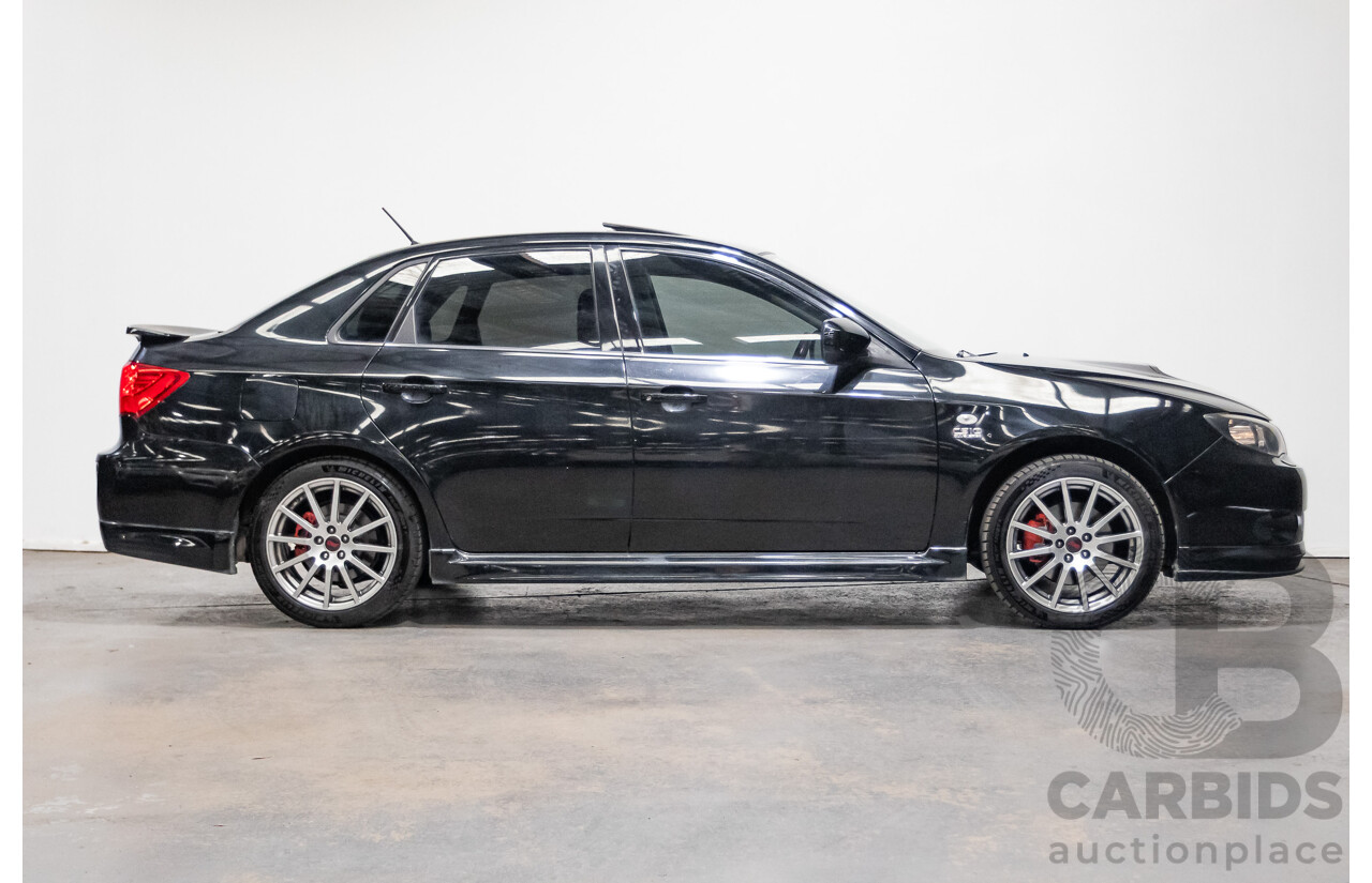 05/2010 Subaru Impreza WRX Club Spec 10 (AWD) MY10 4D Sedan Obsidian Black Turbo 2.5L