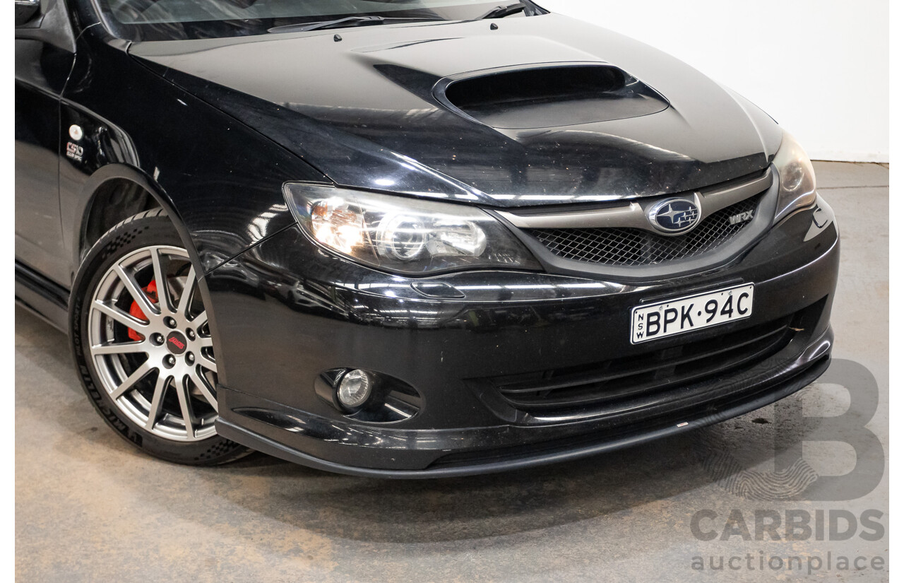 05/2010 Subaru Impreza WRX Club Spec 10 (AWD) MY10 4D Sedan Obsidian Black Turbo 2.5L