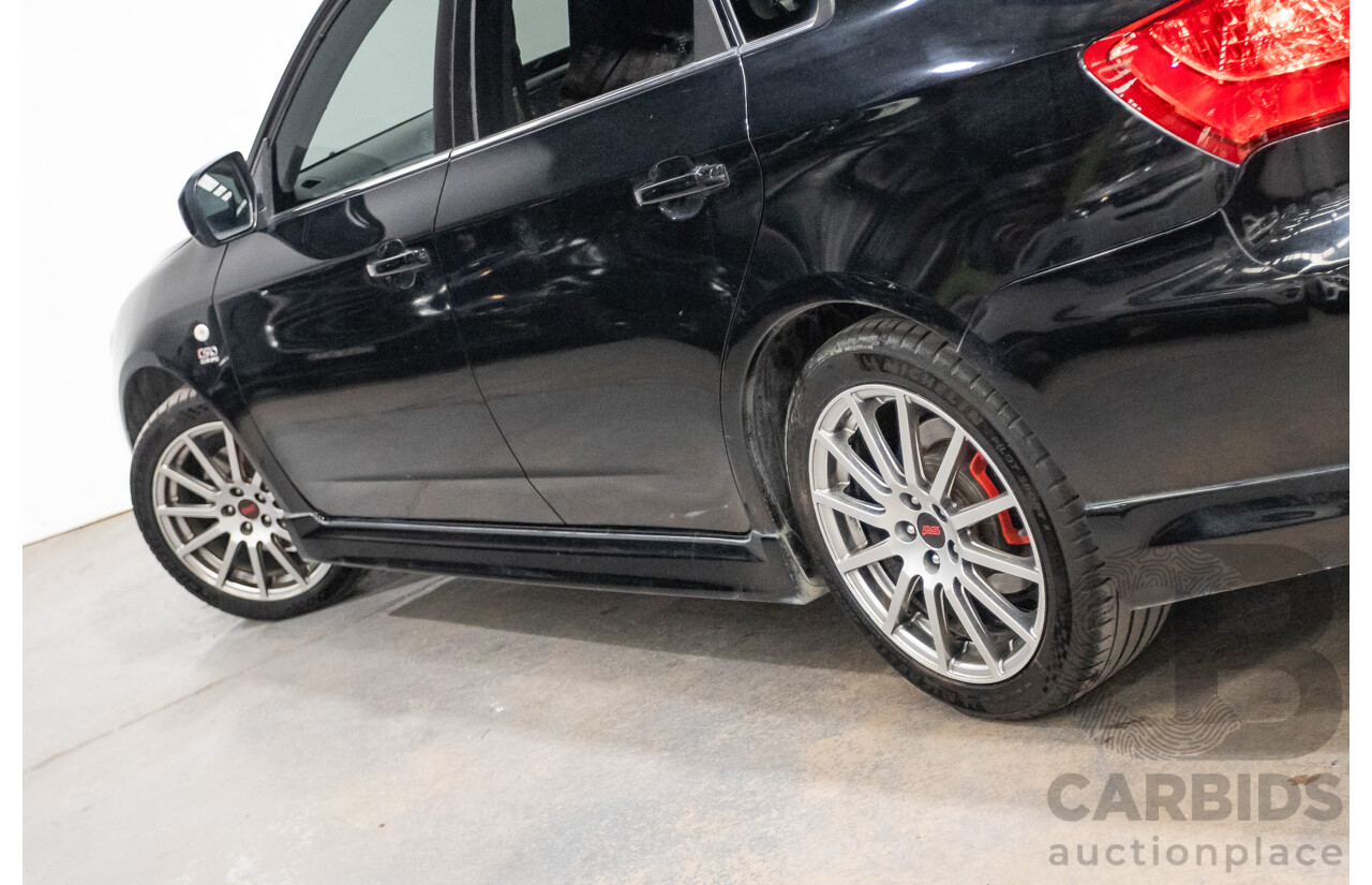 05/2010 Subaru Impreza WRX Club Spec 10 (AWD) MY10 4D Sedan Obsidian Black Turbo 2.5L