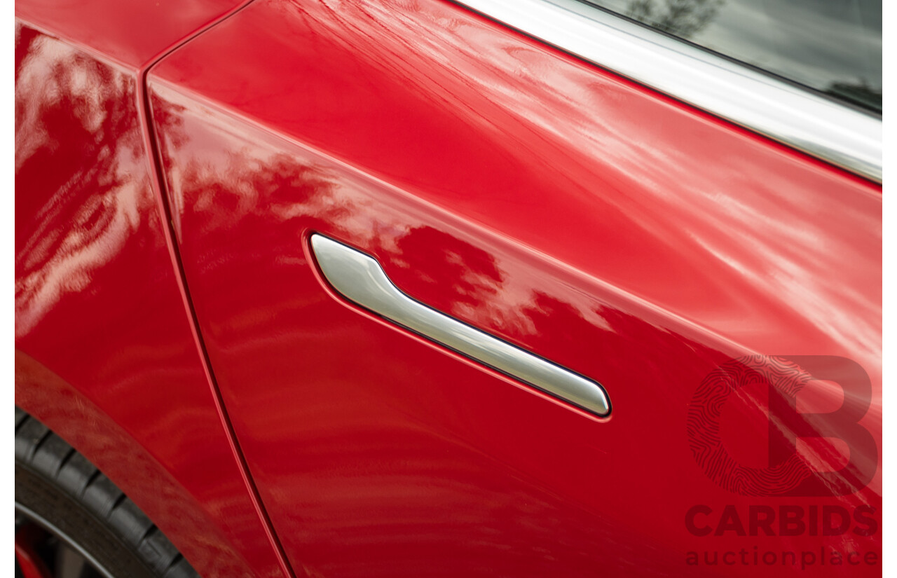 01/2020 Tesla Model 3 Performance (AWD) Dual Motor 4d Sedan Red - Dedicated Electric EV 335kw