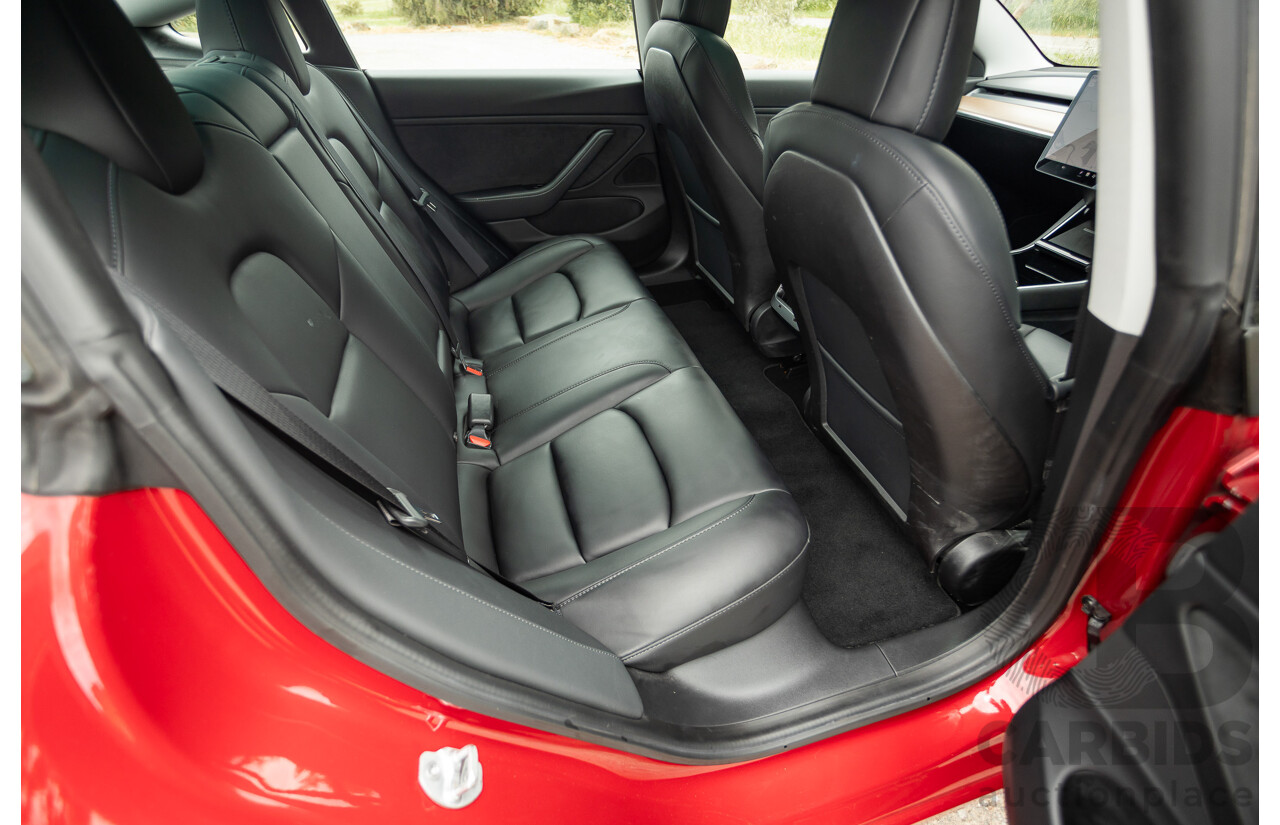 01/2020 Tesla Model 3 Performance (AWD) Dual Motor 4d Sedan Red - Dedicated Electric EV 335kw