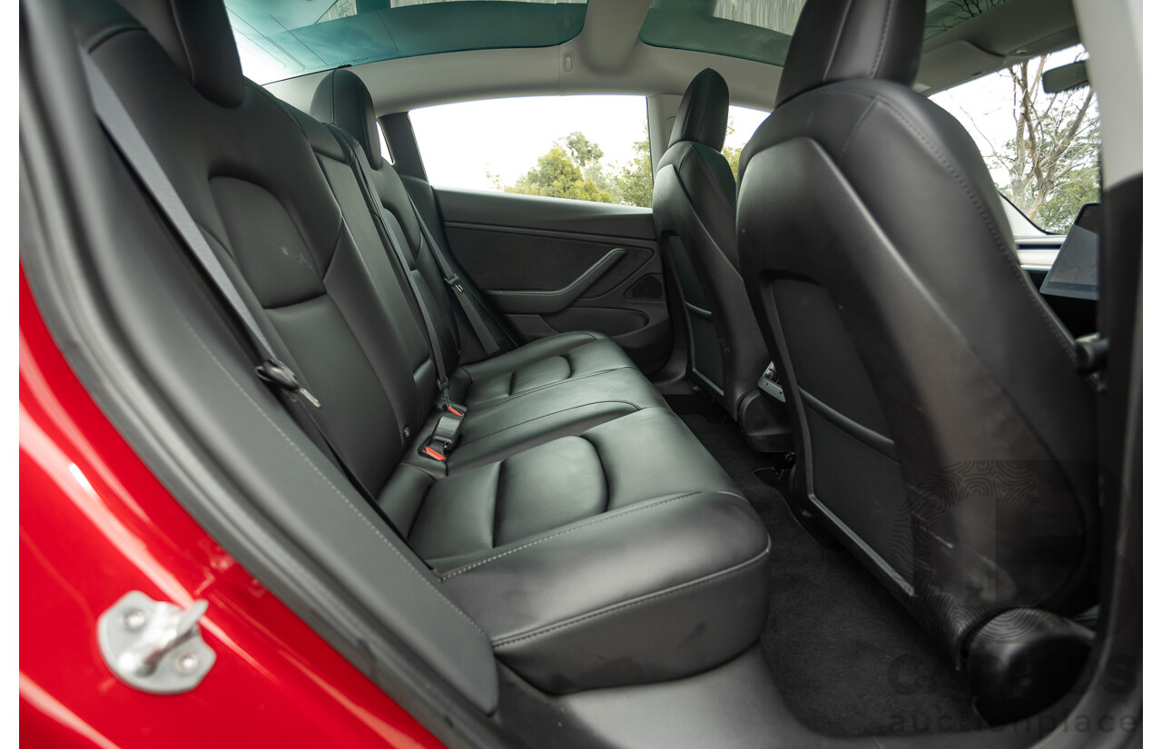 01/2020 Tesla Model 3 Performance (AWD) Dual Motor 4d Sedan Red - Dedicated Electric EV 335kw