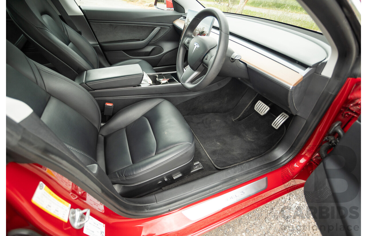01/2020 Tesla Model 3 Performance (AWD) Dual Motor 4d Sedan Red - Dedicated Electric EV 335kw