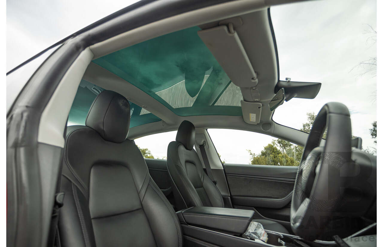 01/2020 Tesla Model 3 Performance (AWD) Dual Motor 4d Sedan Red - Dedicated Electric EV 335kw