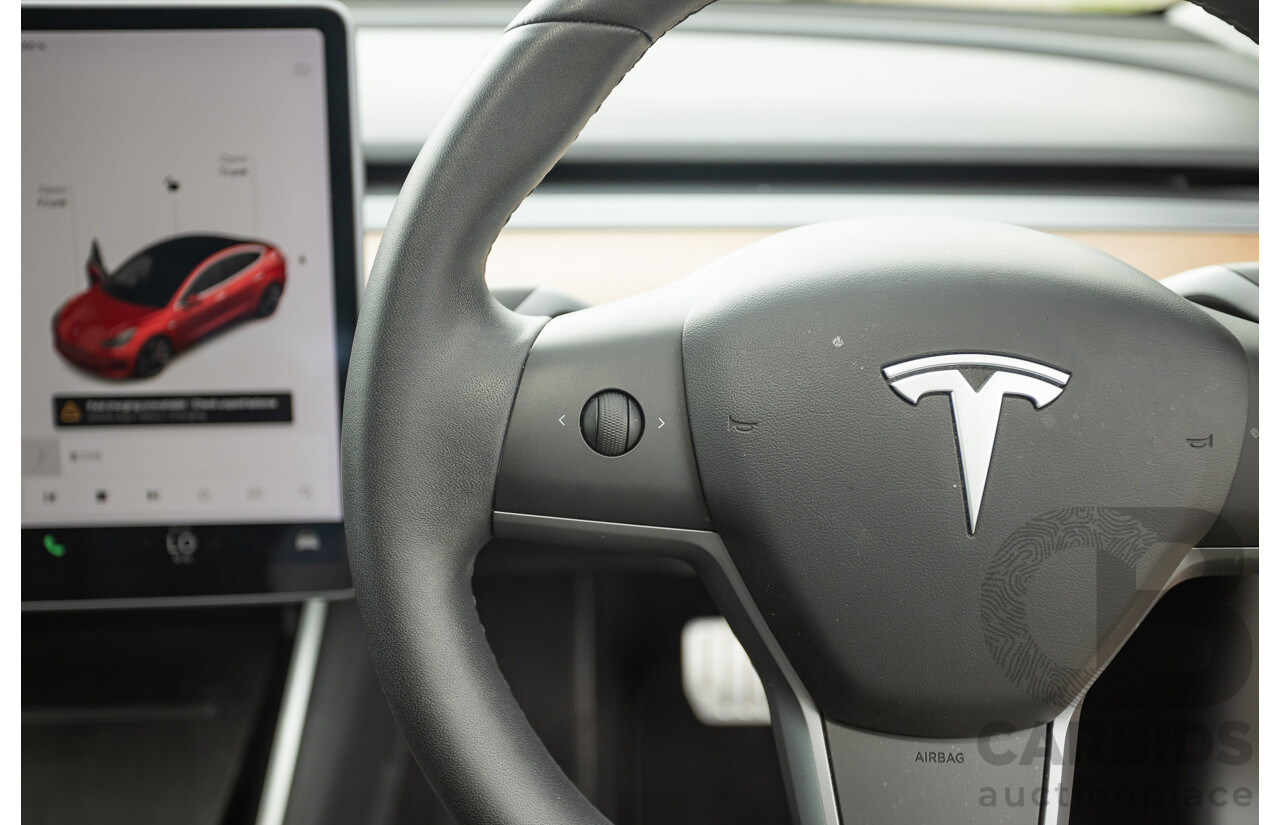 01/2020 Tesla Model 3 Performance (AWD) Dual Motor 4d Sedan Red - Dedicated Electric EV 335kw