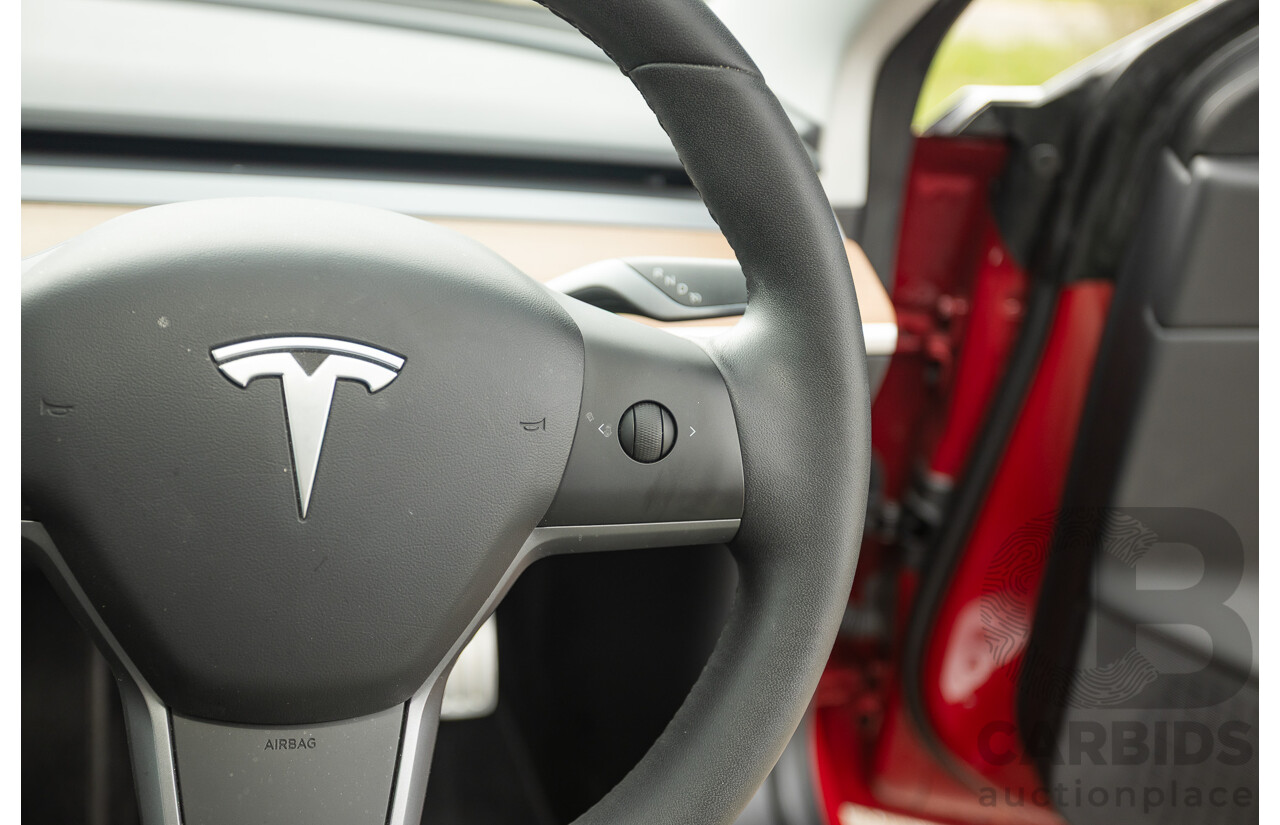 01/2020 Tesla Model 3 Performance (AWD) Dual Motor 4d Sedan Red - Dedicated Electric EV 335kw