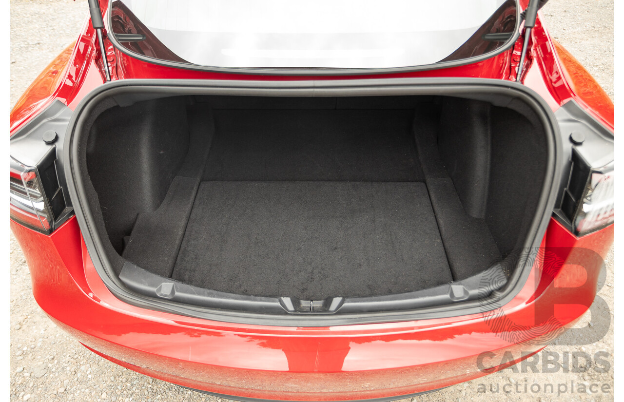01/2020 Tesla Model 3 Performance (AWD) Dual Motor 4d Sedan Red - Dedicated Electric EV 335kw