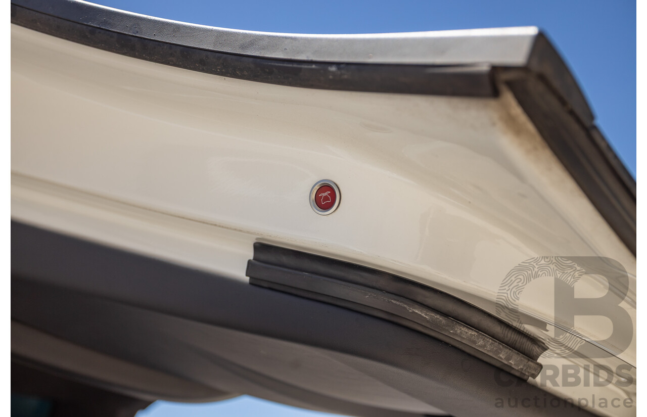 11/2016 Tesla Model X 90D (AWD) 75XB MY17 4d Wagon Pearl White Dedicated Electric EV 315kw - 7 Seater