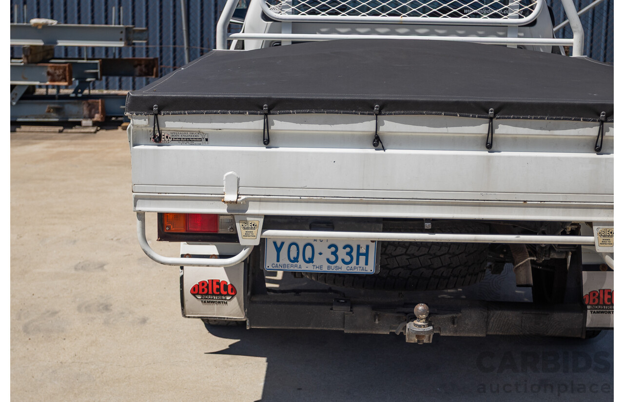 4/2014 Ford Ranger XL HI-RIDER (4x2) RWD PX Super Cab Cool White Turbo Diesel 2.2L