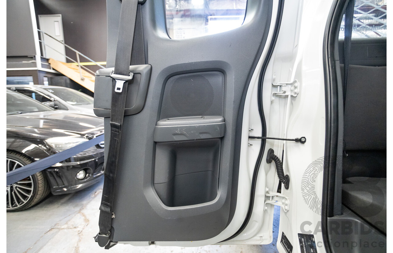 4/2014 Ford Ranger XL HI-RIDER (4x2) RWD PX Super Cab Cool White Turbo Diesel 2.2L