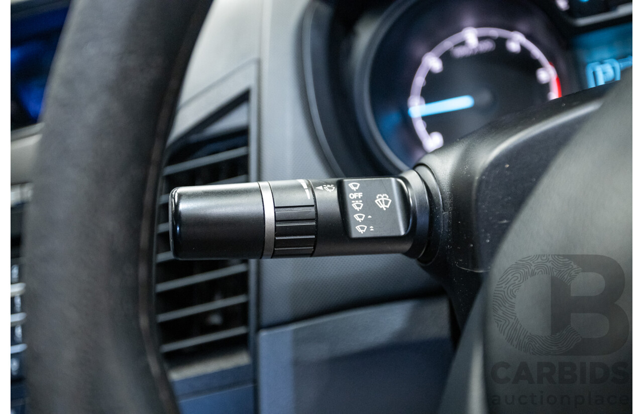 4/2014 Ford Ranger XL HI-RIDER (4x2) RWD PX Super Cab Cool White Turbo Diesel 2.2L