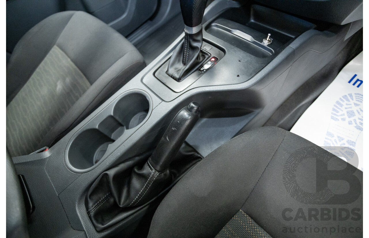 4/2014 Ford Ranger XL HI-RIDER (4x2) RWD PX Super Cab Cool White Turbo Diesel 2.2L