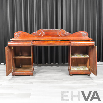 Victorian Australian Cedar Sideboard - Attributed to Andrew Lenehan, 1862/63