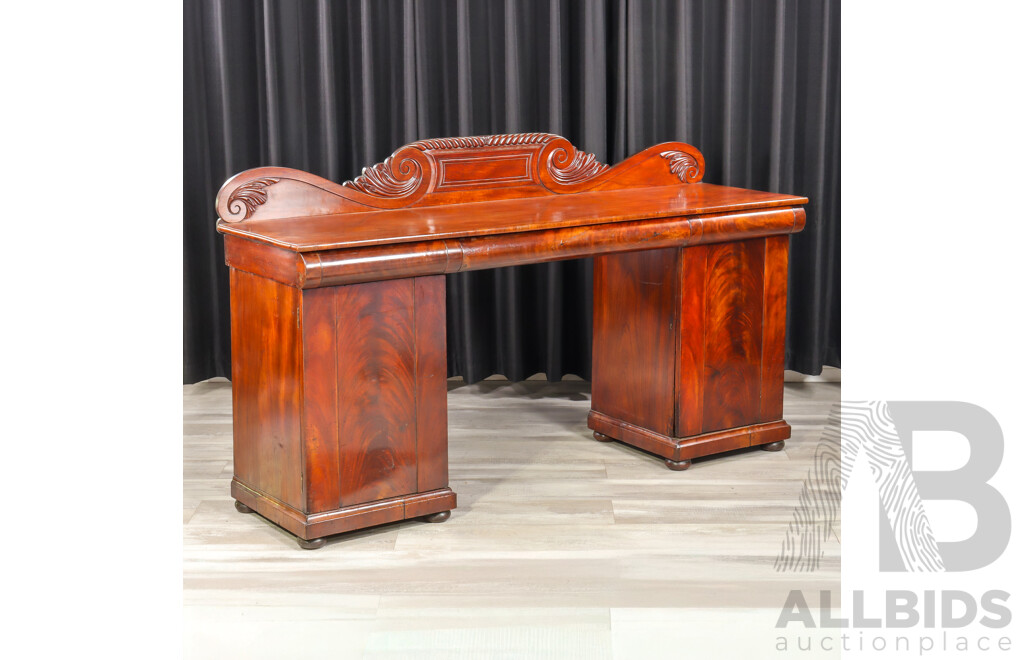 Victorian Australian Cedar Sideboard - Attributed to Andrew Lenehan, 1862/63