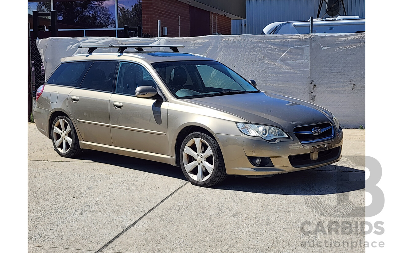 12/2007 Subaru Liberty 2.5i MY07 4d Wagon Gold 2.5L