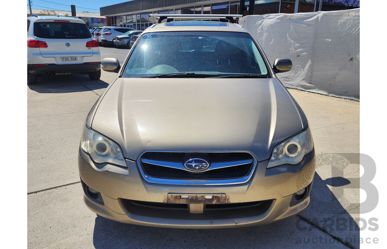 12/2007 Subaru Liberty 2.5i MY07 4d Wagon Gold 2.5L