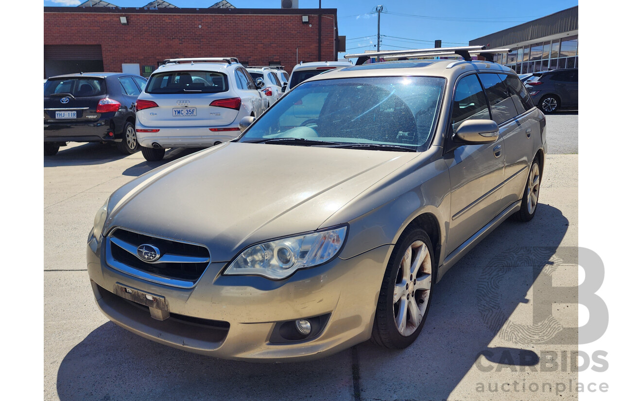 12/2007 Subaru Liberty 2.5i MY07 4d Wagon Gold 2.5L