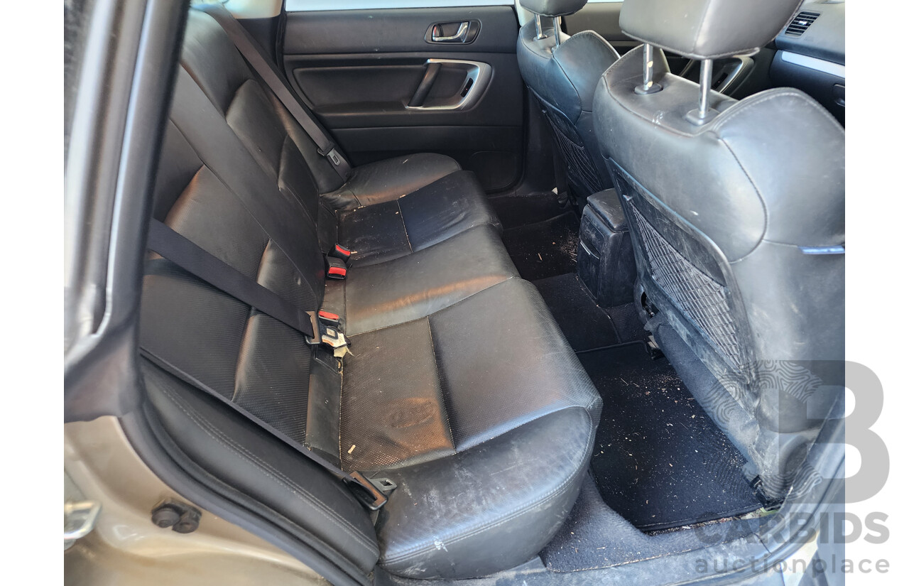 12/2007 Subaru Liberty 2.5i MY07 4d Wagon Gold 2.5L