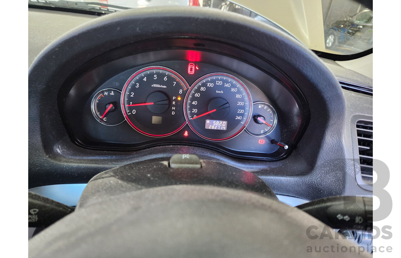 12/2007 Subaru Liberty 2.5i MY07 4d Wagon Gold 2.5L