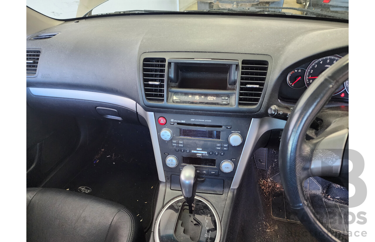 12/2007 Subaru Liberty 2.5i MY07 4d Wagon Gold 2.5L