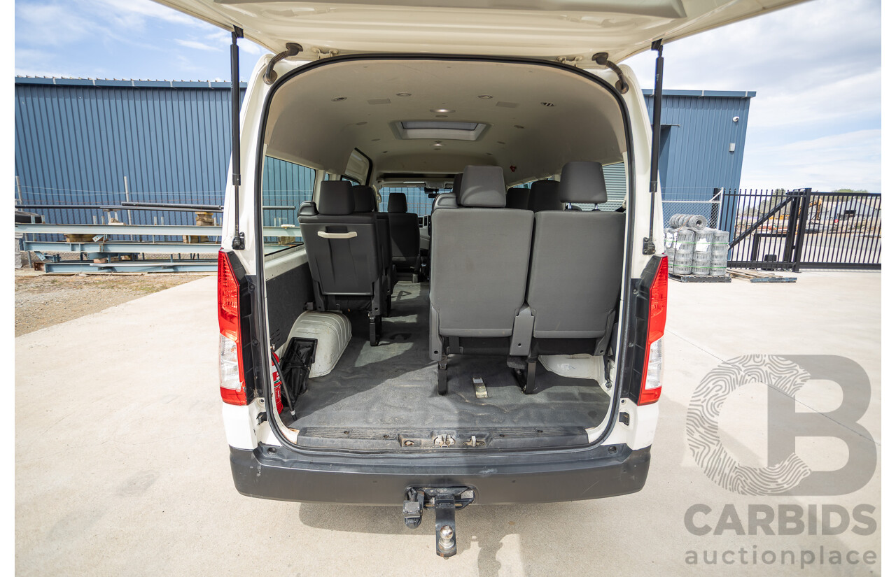 09/2019 Toyota Hiace LWB GDH322R 4d Commuter Bus French Vanilla White Turbo Diesel 2.8L