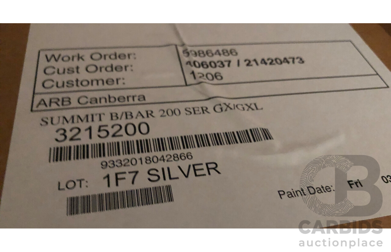 ARB Summit Bullbar with Fog Lights 3215200 to Suit 200 Series Land Cruiser GX/GXL 2015 - 2021 ORP $5,489.95