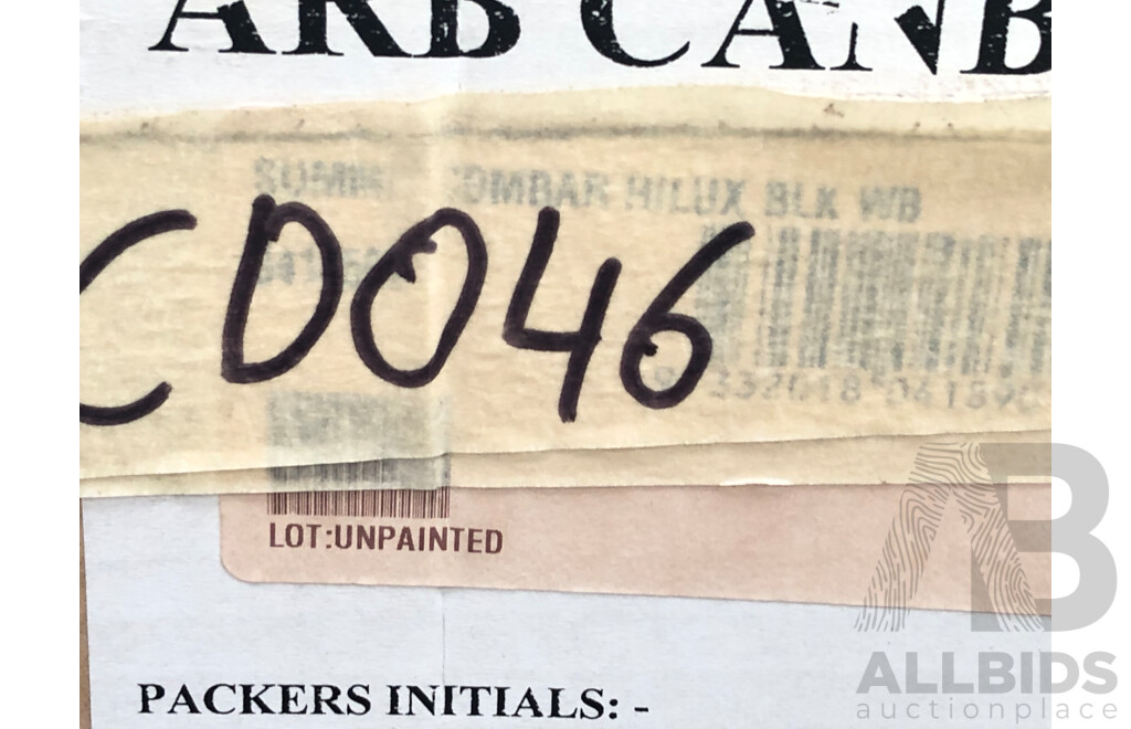 Ironman 4x4 Commercial Deluxe Bull Bar, BBCD046, to Suit Suzuki Grand Vitara Manual, Diesel Model Only 2012-2015 - ORP $1,100.00