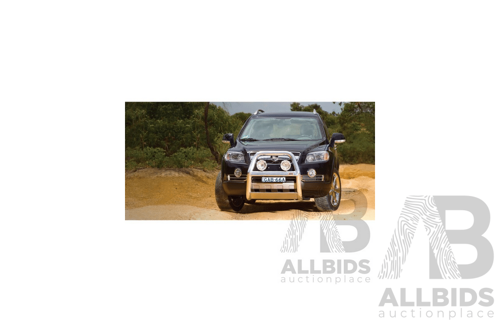 ARB Alloy Nudgebar Polished Silver, 3151020, to Suit Holden Captiva 7, Series 2 ORP $990.00