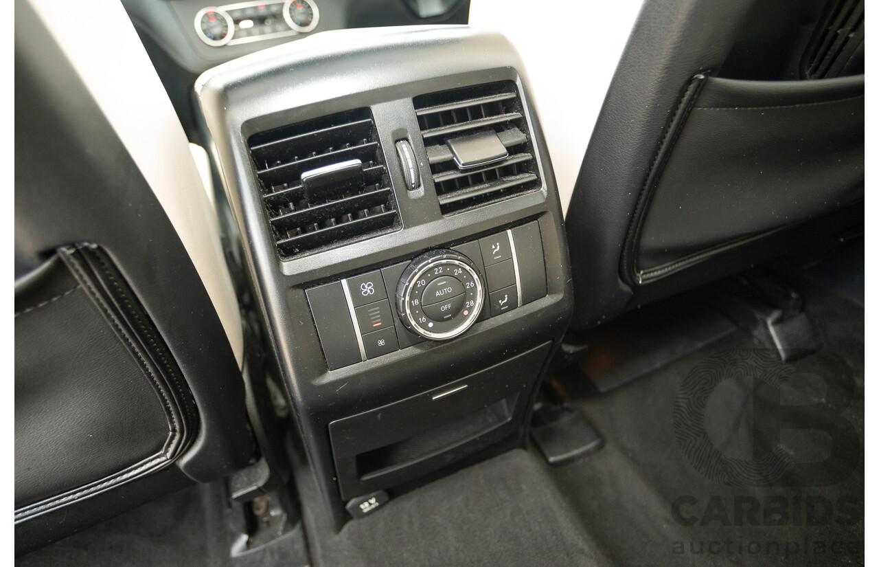 1/2013 Mercedes Benz ML63 AMG (4x4) W166 4d Wagon Tenorite Grey Metallic Twin Turbo V8 5.5L