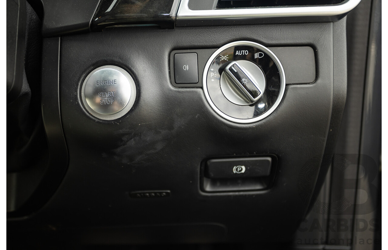 1/2013 Mercedes Benz ML63 AMG (4x4) W166 4d Wagon Tenorite Grey Metallic Twin Turbo V8 5.5L