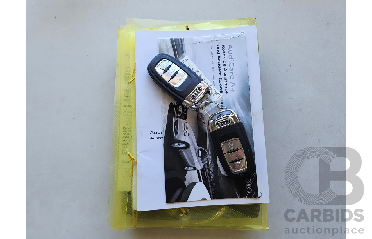 5/2013 Audi Q5 3.0 TDI Quattro 8R MY13 4d Wagon White 3.0L