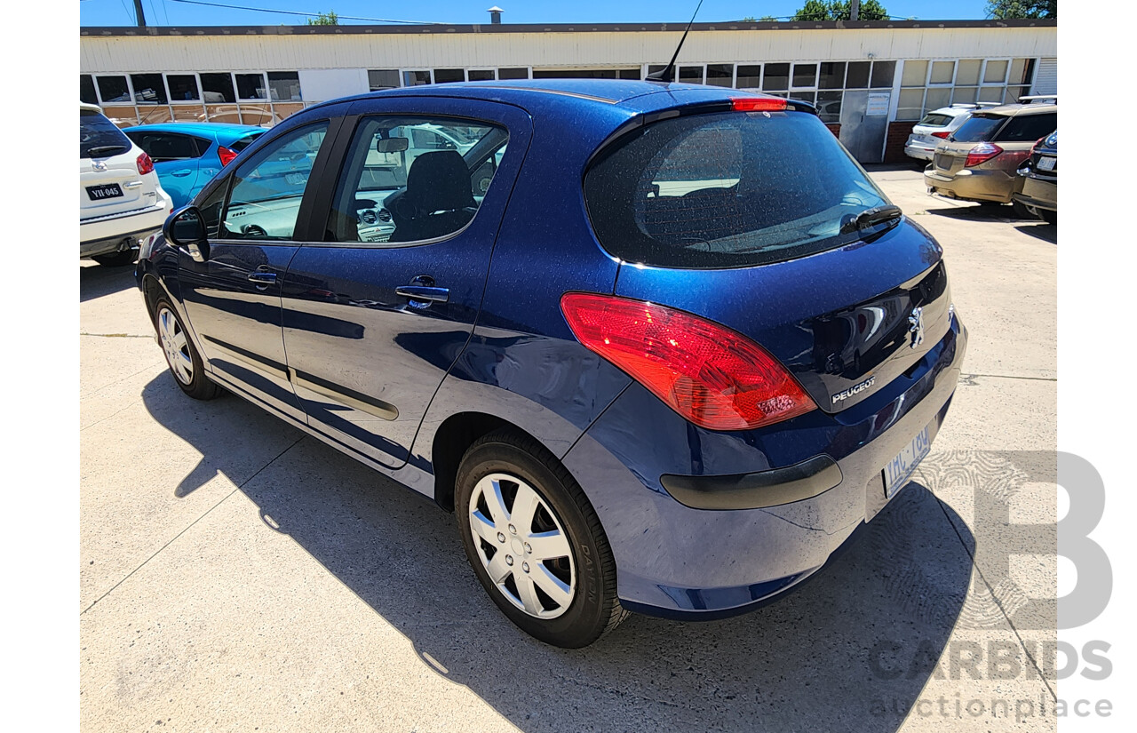 3/2009 Peugeot 308 XS 5d Hatchback Blue 1.6L