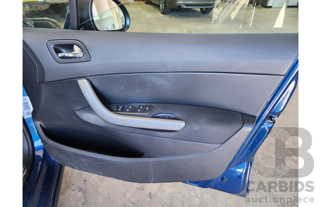 3/2009 Peugeot 308 XS  5d Hatchback Blue 1.6L