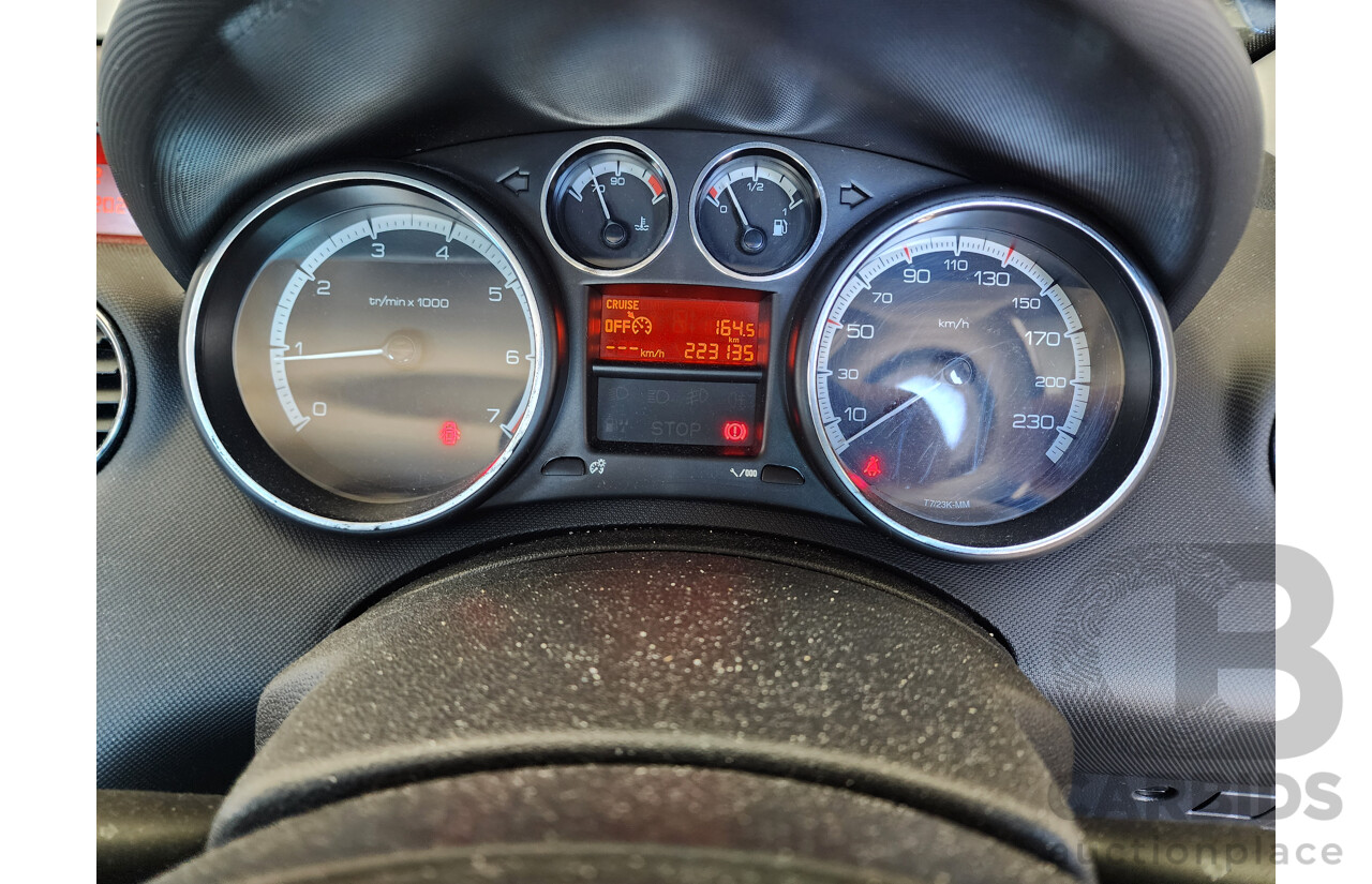 3/2009 Peugeot 308 XS  5d Hatchback Blue 1.6L